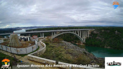 Skradin, řeka Krka, most A1