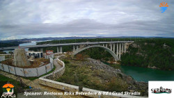 Skradin, řeka Krka, most A1