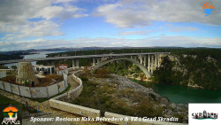 Skradin, řeka Krka, most A1