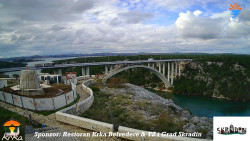 Skradin, řeka Krka, most A1