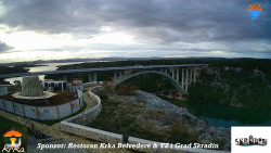 Skradin, řeka Krka, most A1