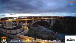 Skradin, řeka Krka, most A1