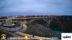 Skradin, řeka Krka, most A1