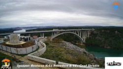 Skradin, řeka Krka, most A1