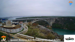 Skradin, řeka Krka, most A1