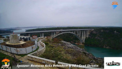 Skradin, řeka Krka, most A1