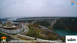 Skradin, řeka Krka, most A1