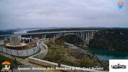 Skradin, řeka Krka, most A1