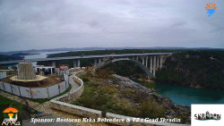 Skradin, řeka Krka, most A1