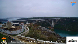 Skradin, řeka Krka, most A1