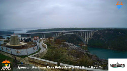 Skradin, řeka Krka, most A1