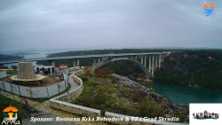Skradin, řeka Krka, most A1