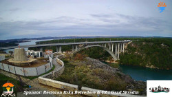 Skradin, řeka Krka, most A1