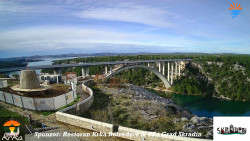 Skradin, řeka Krka, most A1
