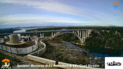 Skradin, řeka Krka, most A1