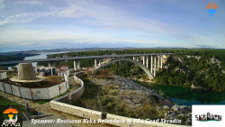 Skradin, řeka Krka, most A1