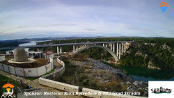 Skradin, řeka Krka, most A1