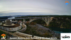 Skradin, řeka Krka, most A1