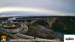 Skradin, řeka Krka, most A1