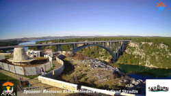 Skradin, řeka Krka, most A1