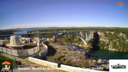 Skradin, řeka Krka, most A1