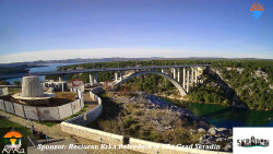 Skradin, řeka Krka, most A1