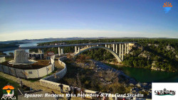 Skradin, řeka Krka, most A1