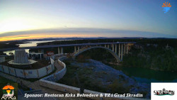 Skradin, řeka Krka, most A1