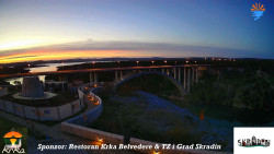 Skradin, řeka Krka, most A1