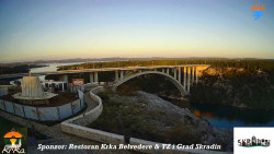 Skradin, řeka Krka, most A1