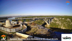 Skradin, řeka Krka, most A1