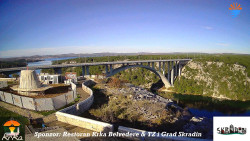 Skradin, řeka Krka, most A1