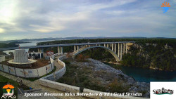 Skradin, řeka Krka, most A1