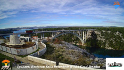 Skradin, řeka Krka, most A1