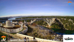 Skradin, řeka Krka, most A1