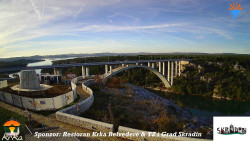 Skradin, řeka Krka, most A1