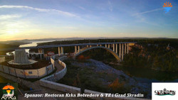 Skradin, řeka Krka, most A1