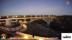 Skradin, řeka Krka, most A1