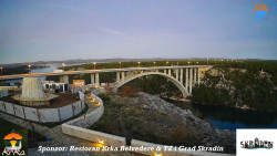Skradin, řeka Krka, most A1