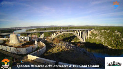 Skradin, řeka Krka, most A1