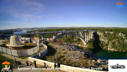 Skradin, řeka Krka, most A1