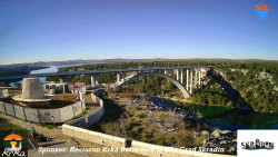 Skradin, řeka Krka, most A1