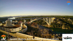 Skradin, řeka Krka, most A1