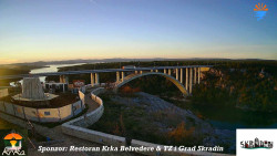 Skradin, řeka Krka, most A1