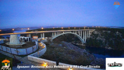 Skradin, řeka Krka, most A1