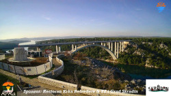 Skradin, řeka Krka, most A1