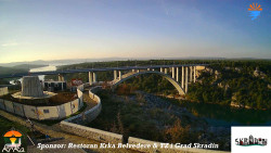 Skradin, řeka Krka, most A1
