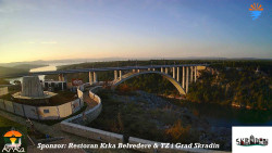 Skradin, řeka Krka, most A1