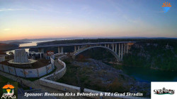 Skradin, řeka Krka, most A1