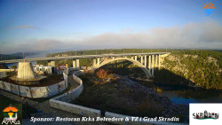 Skradin, řeka Krka, most A1